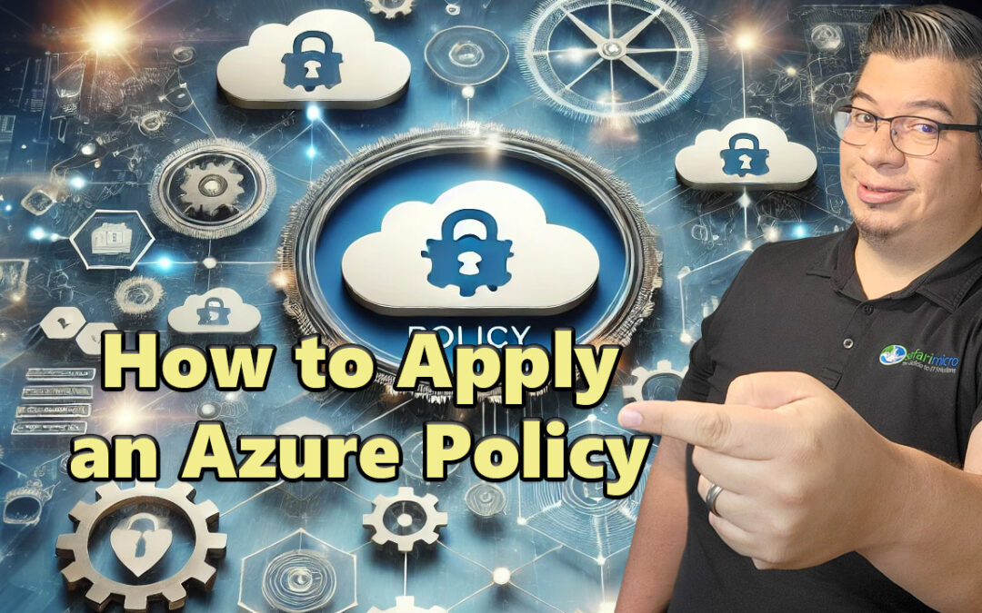 How to Apply an Azure Policy